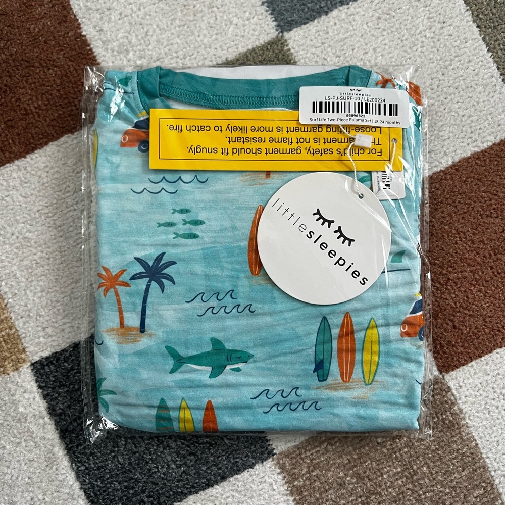 Little Sleepies Surf Life Pajama Set